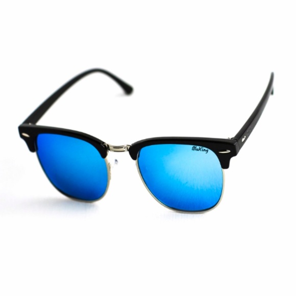 🔥ON SALE🔥Semi Rimless Clubmaster Sunglasses ⚡️😎 - Picture 7 of 8